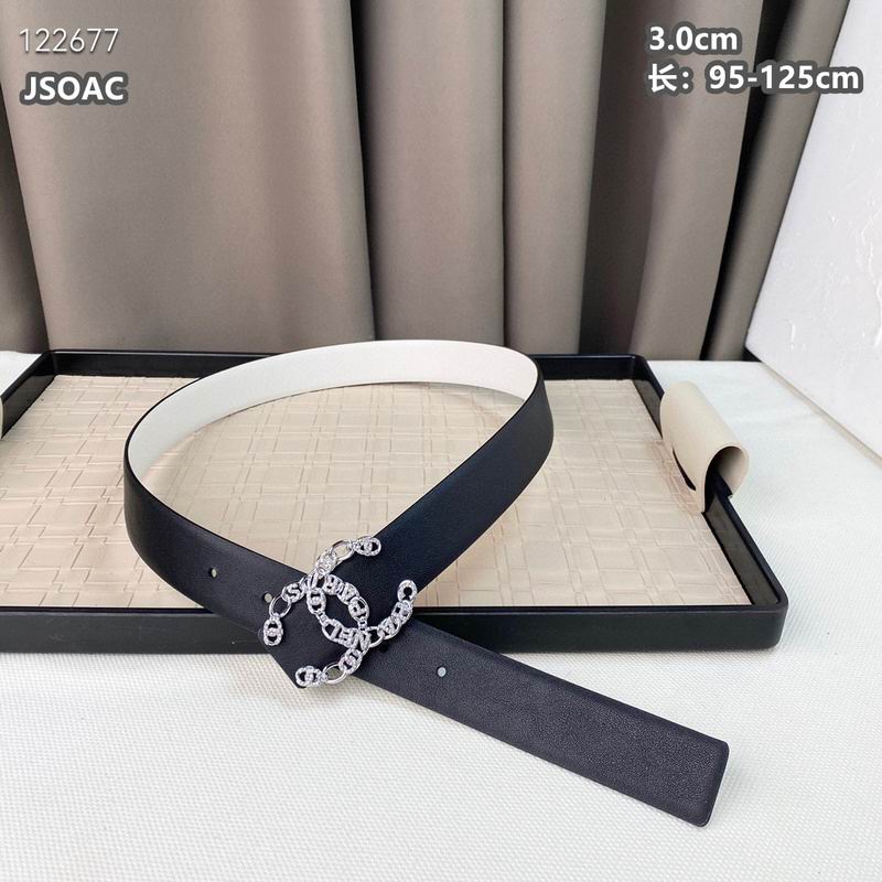 Chanel belt 30mmX95-125cm 8L28